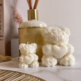 Teddy con cuore e rose XL