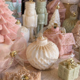 Palline di Natale con decorazione "Rombi"