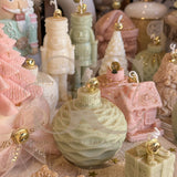 Palline di Natale con decorazione "Onde"