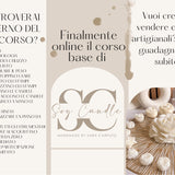 Corso Base di Candele - Metodo Soy Candle