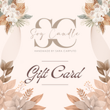 Gift Card Digitale by Soy Candle