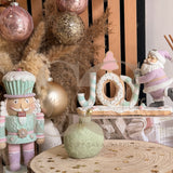 Palline di Natale con decorazione "Foglie di Junco"
