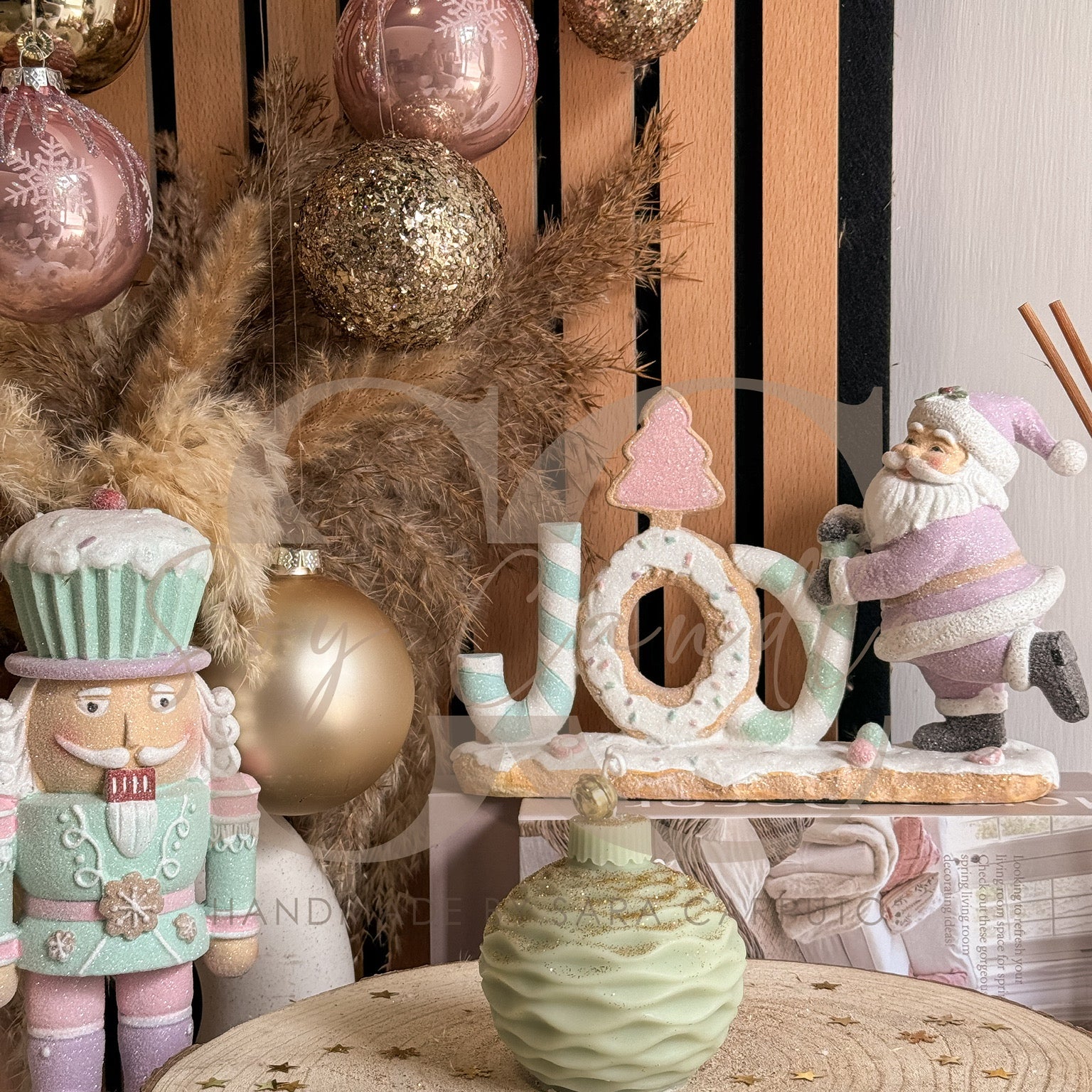 Palline di Natale con decorazione "Onde"