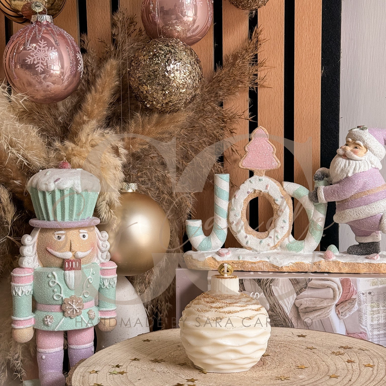 Palline di Natale con decorazione "Onde"