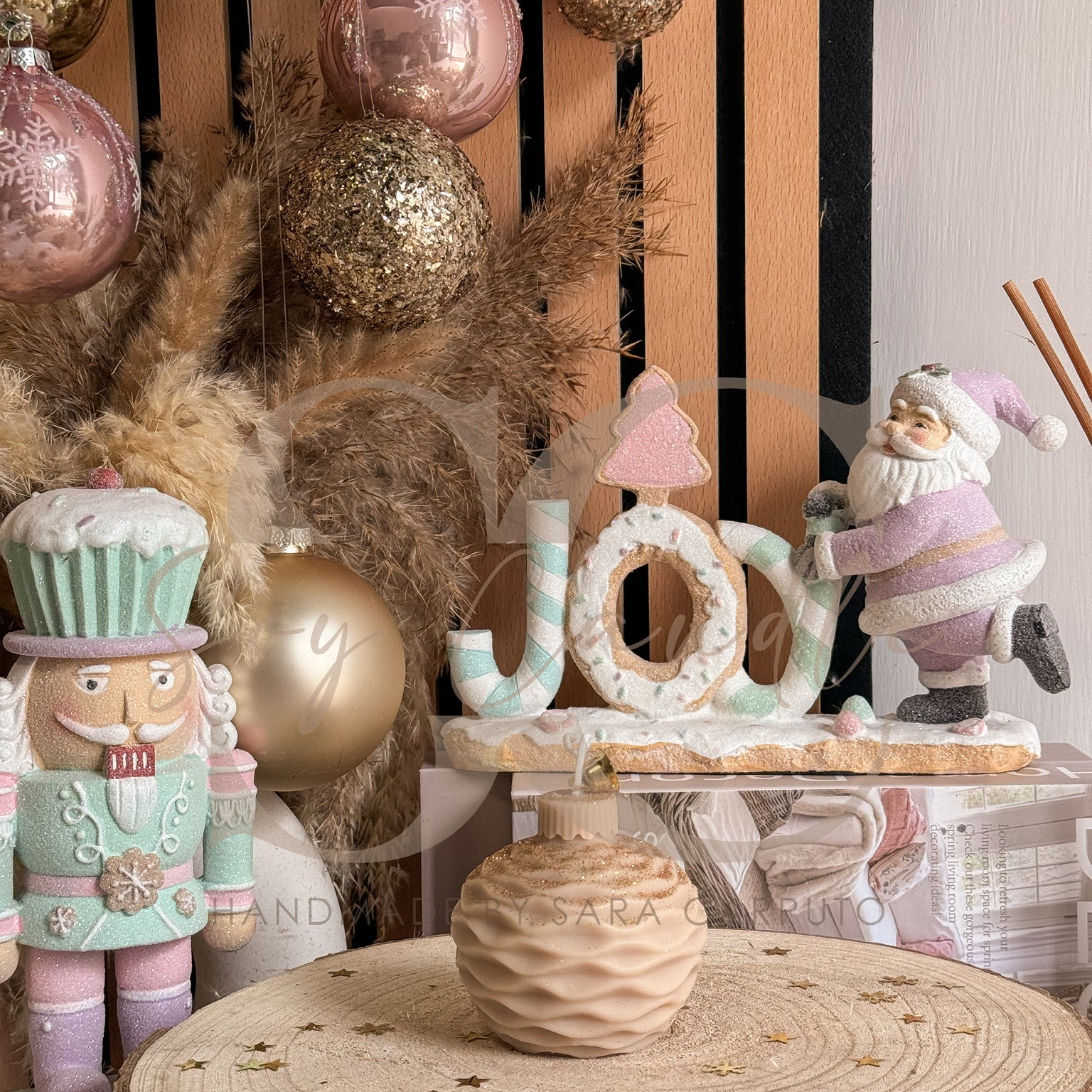 Palline di Natale con decorazione "Onde"