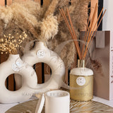 Portagioie - Candela Bicchiere Liscio con Coperchio